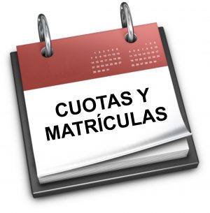 CUOTAS Y MATRÍCULAS